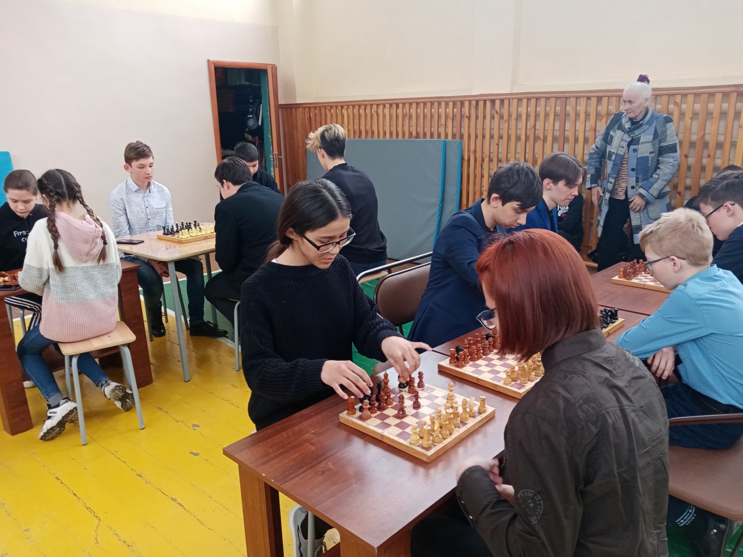 В МБОУ СОШ с. №2 с.Грабово состоялось Первенство Бессоновского района по шахматам «Белая ладья»