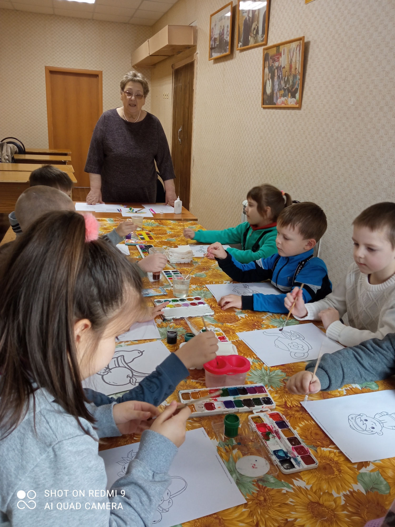 Традиции мастеров акварели в с.Кижеватово