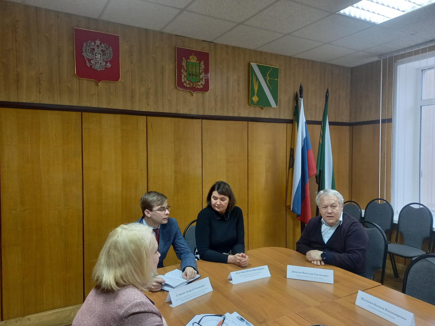 Депутаты Молодежного парламента Бессоновского района приняли участие во встрече с представителями Законодательного Собрания Пензенской области