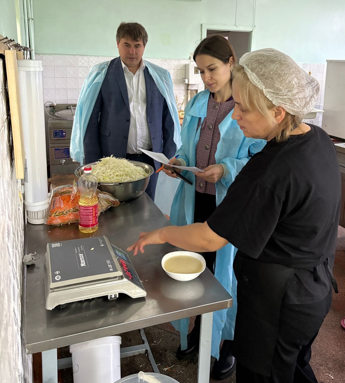 Проведена проверка питания в МБОУ СОШ №1 с. Грабово Проведена проверка питания в МБОУ СОШ №1 с. Грабово