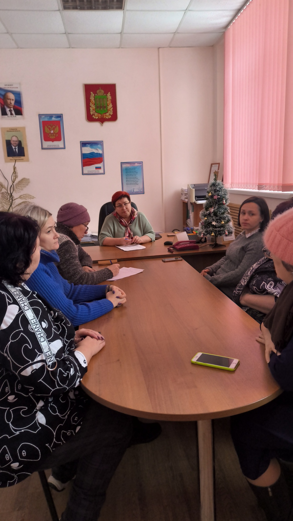 Заседание Совета общественности села Блохино