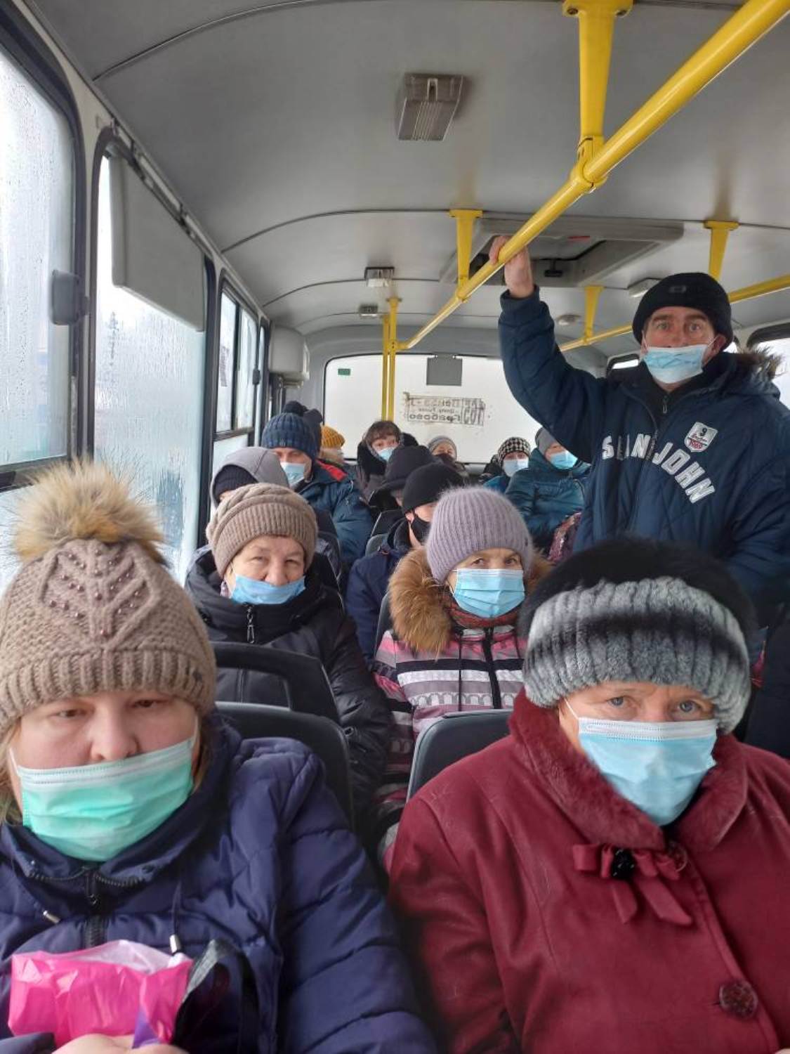 В населенном пункте Бессоновка  проведен очередной рейд в пассажирском транспорте   по соблюдению «масочного режима»