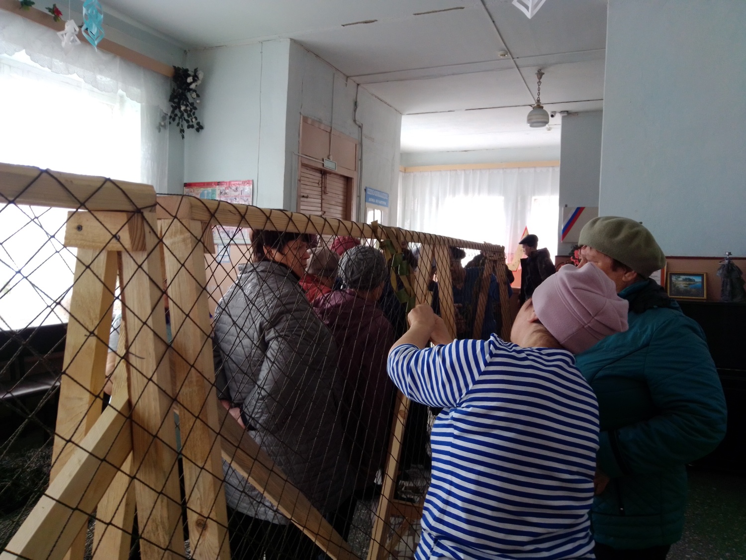 Открытие очередного пункта по плетению маскировочных сетей для СВО.