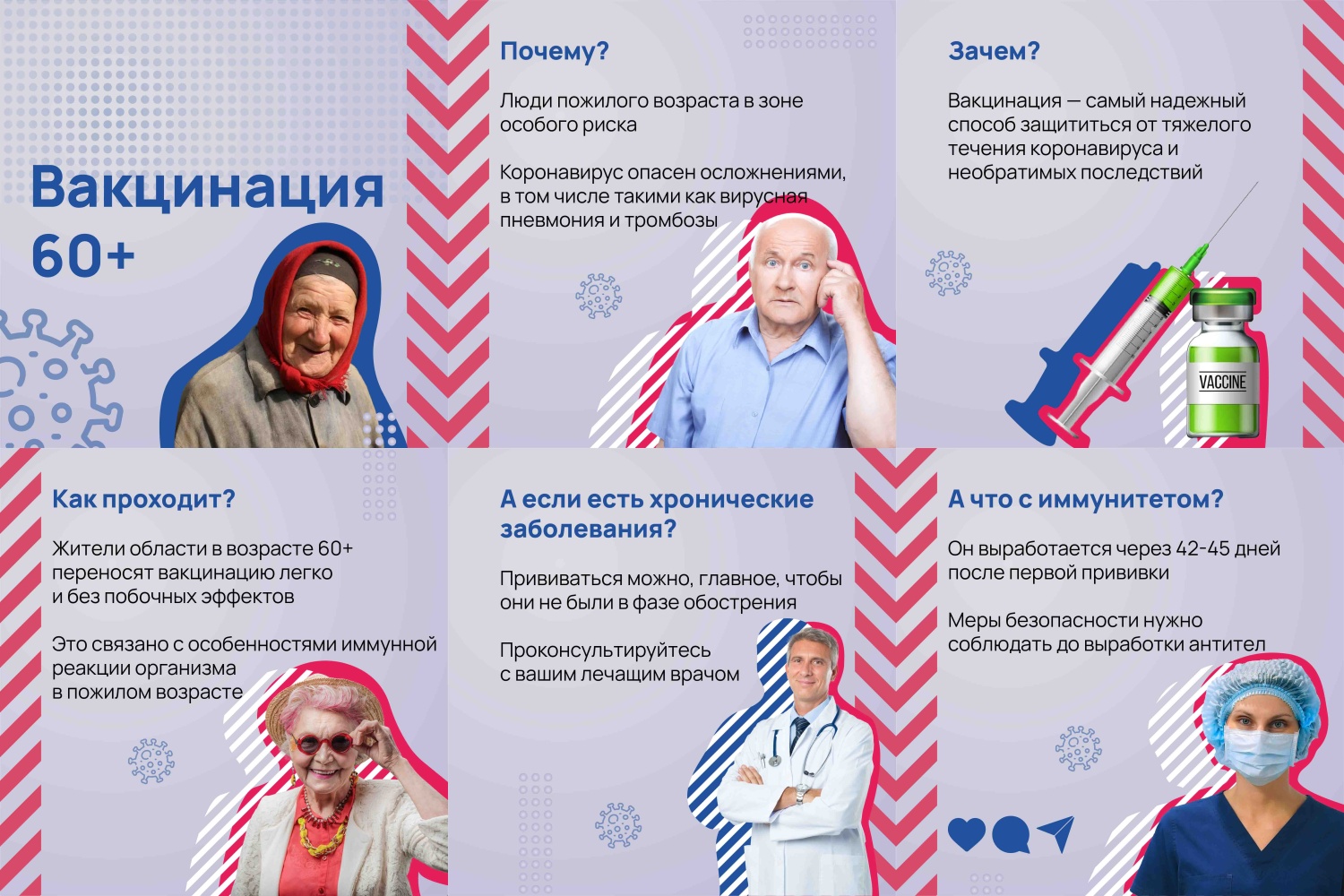 Вакцинация пожилых людей 