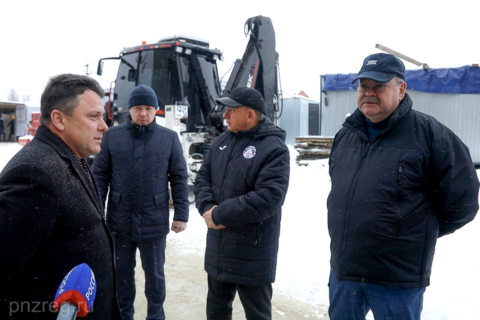 Рабочий визит  Губернатора Пензенской области Олега Владимировича Мельниченко.