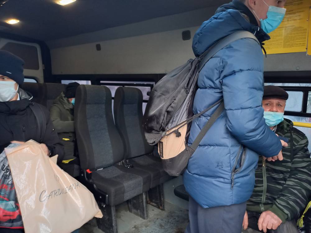 В населенном пункте с. Бессоновка  проведен очередной рейд в пассажирском транспорте   по соблюдению «масочного режима»