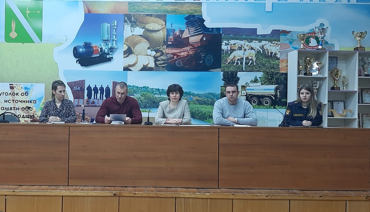 Заседание антинаркотической комиссии Бессоновского района Пензенской  области
