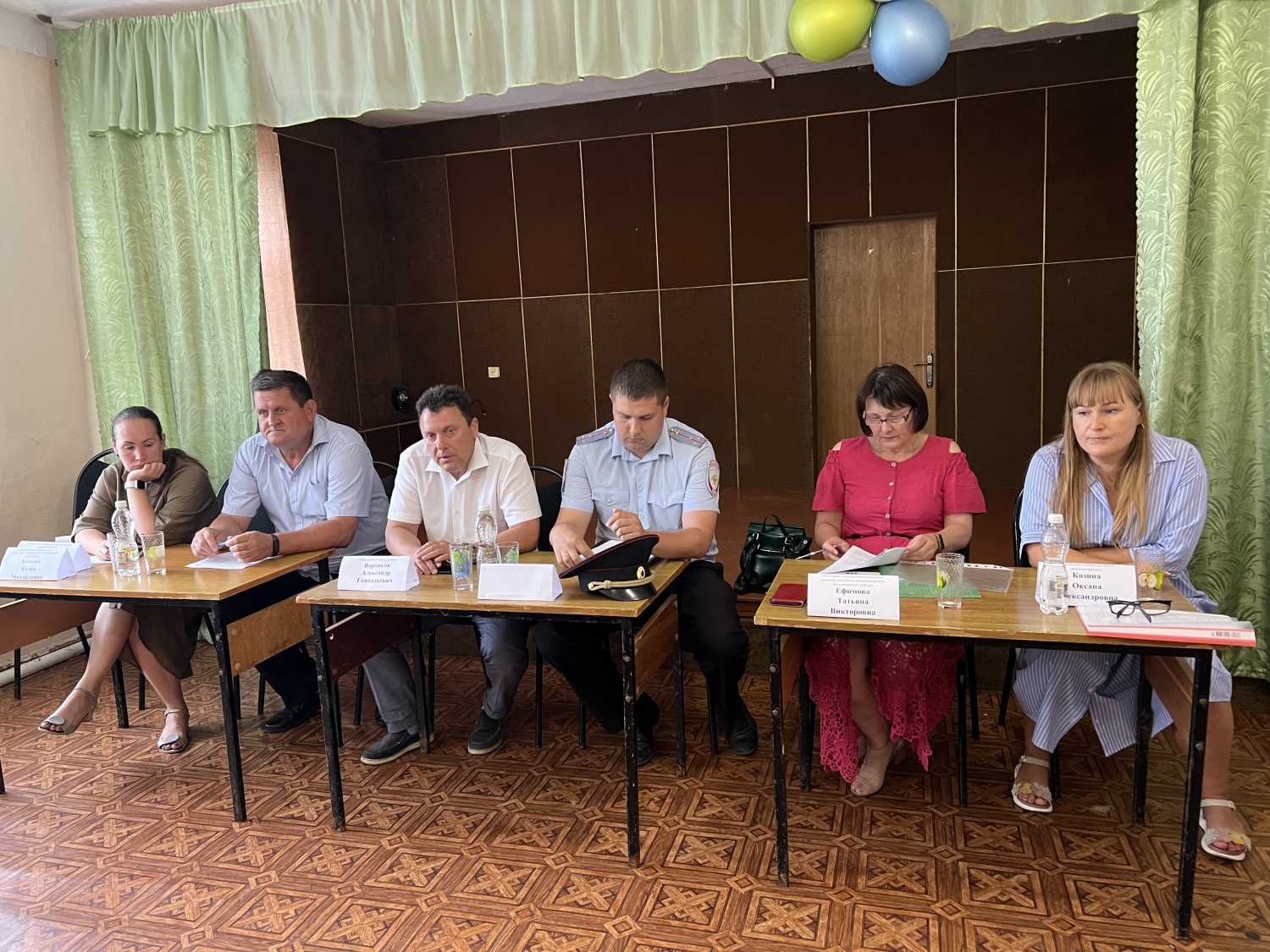 Встреча с населением в с.Пыркино