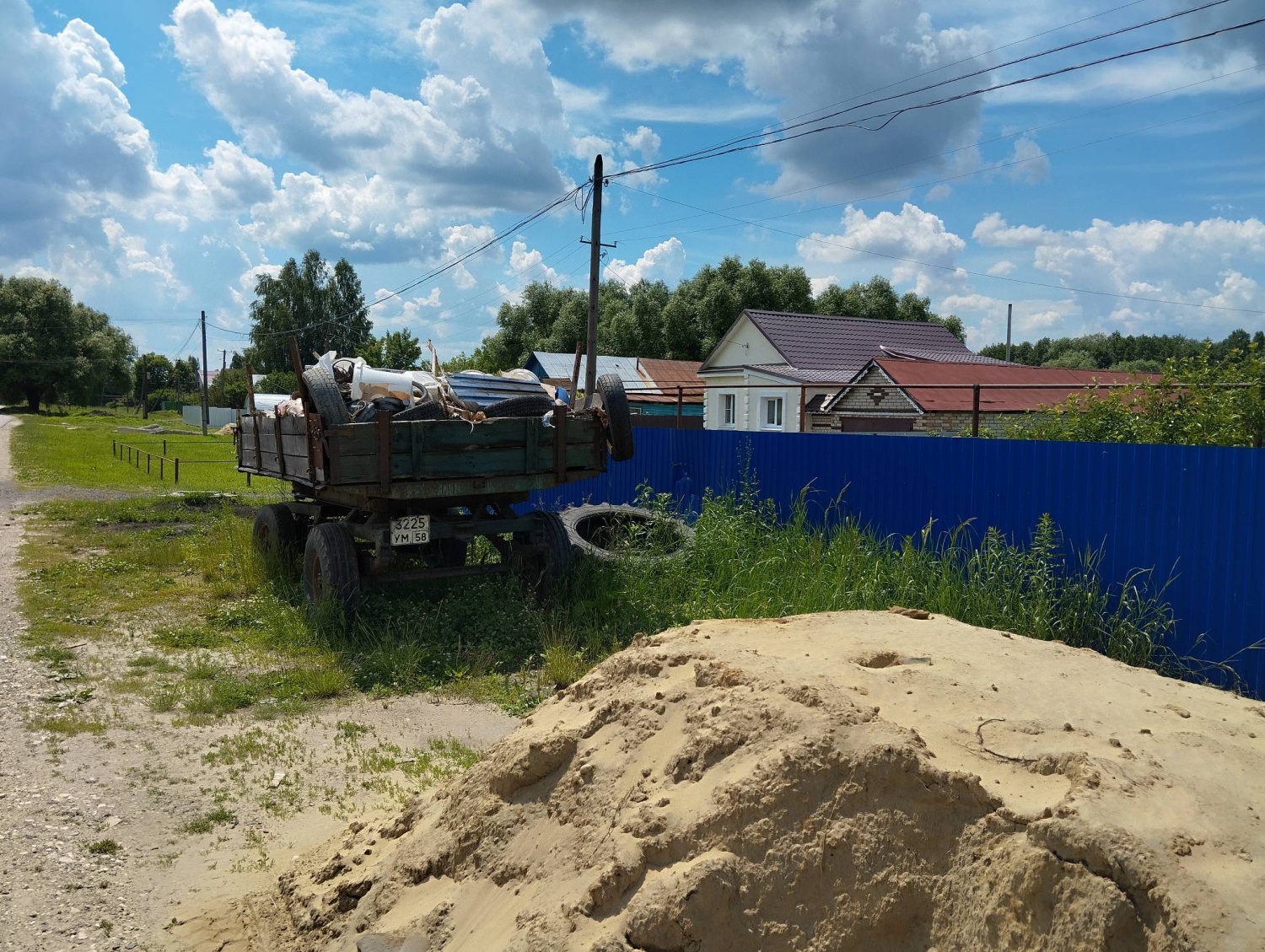 в селе Чемодановка состоялся рейд по соблюдению правил благоустройства территори