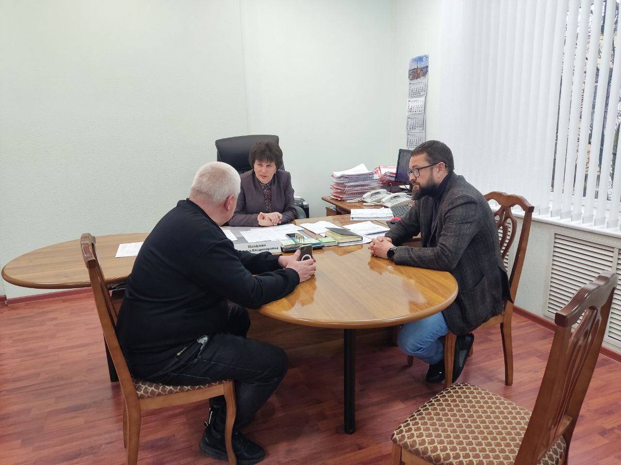 Глава Бессоновского района Наталья Шалдаева провела личный приём граждан