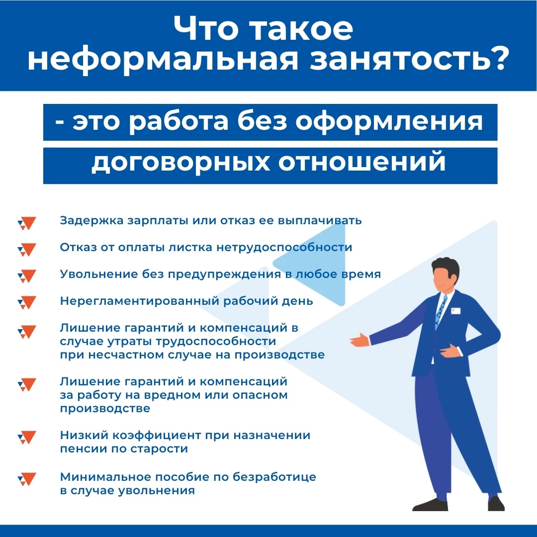 На территории района продолжается реализация мер, направленных на снижение неформальной занятости На территории района продолжается реализация мер, направленных на снижение неформальной занятости