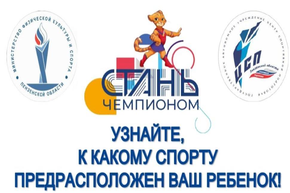 На базе дворца спорта «Олимпийский» в Пензе работает центр тестирования федерального проекта «Стань чемпионом»