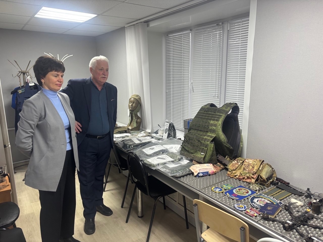 Визит главы района в военно-патриотический клуб ДОСААФ