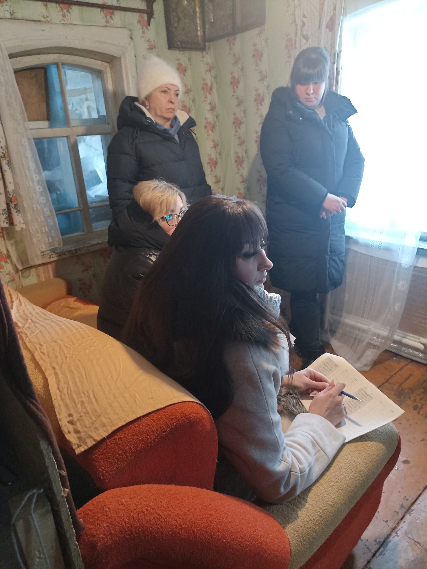 Выезд по обращениям граждан.