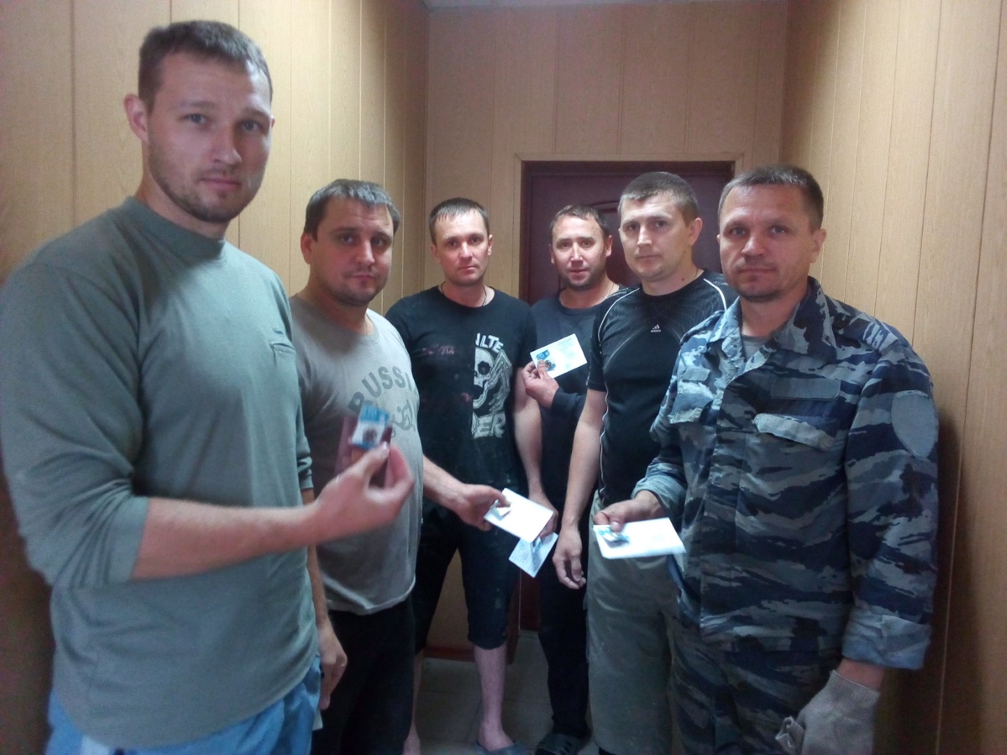 Вручение знаков ГТО работникам ООО «Леском»