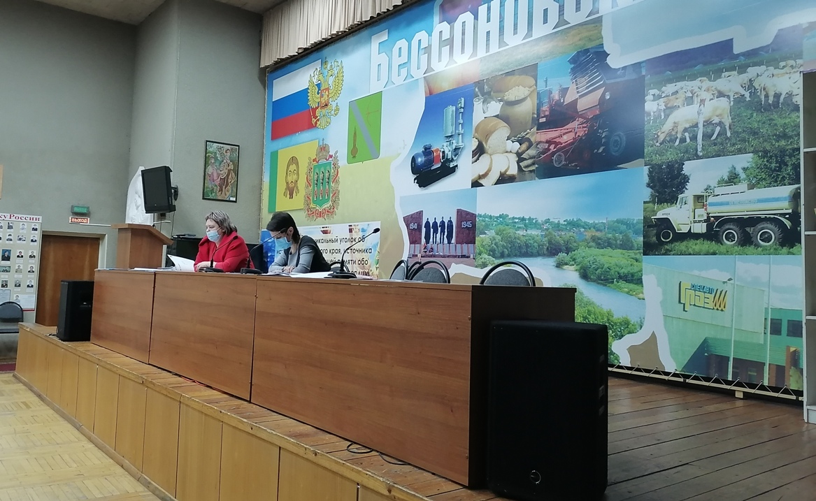 Заседание КДН и ЗП Бессоновского района. 
