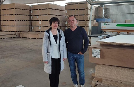 Глава Бессоновского района Наталья Шалдаева посетила с рабочим визитом предприятие ООО «Дера»