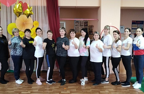 Сотрудники детского сада с.Вазерки сдали нормативы ВФСК ГТО