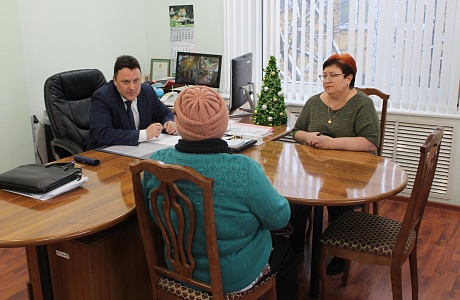 Александр Воронков провёл приём граждан