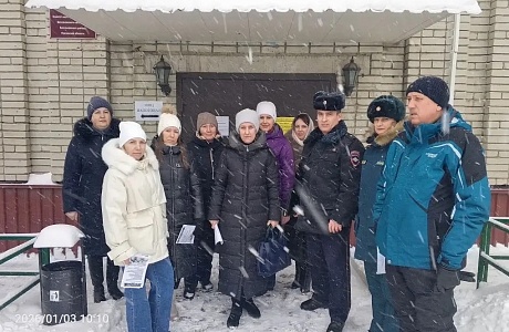 Состоялся межведомственный рейд в селах Бессоновка, Ухтинка, Полеологово, Блохино