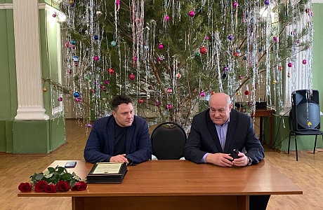 Глава Бессоновского района Александр Воронков с рабочим визитом посетил ГАУСО ПО «Грабовский ПНИ»