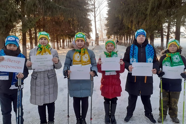 Международный он-лайн марафон любителей северной (скандинавской) ходьбы "Весна идёт"