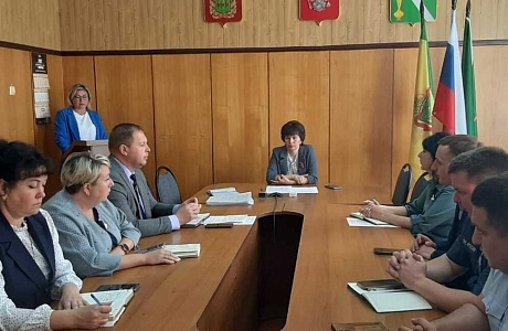 Заседание антитеррористической комиссии Бессоновского района