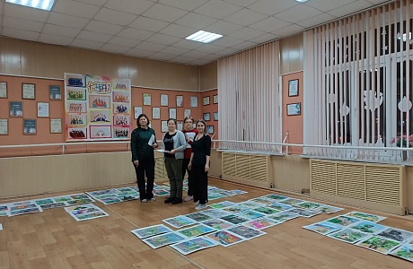 Прошел заключительный этап районного патриотического конкурса детского рисунка «Герои нашего времени». 