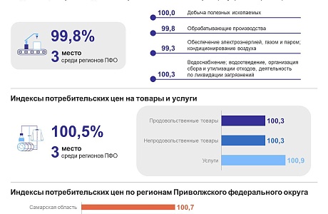 Индексы цен производителей и индексы потребительских цен по Пензенской области в апреле 2024 года