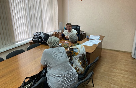 Первый заместитель главы Бессоновского района Александр Карагодин провел личный прием граждан 