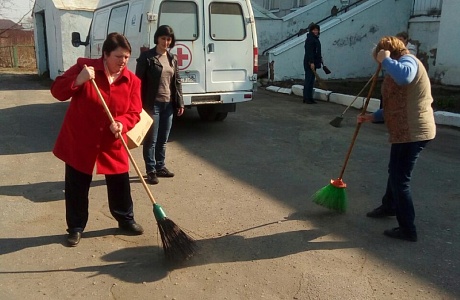 Общерайонный субботник