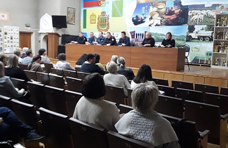 На территории Бессоновского района прошло совместное заседние с сотрудниками правоохранительных и надзорных органов