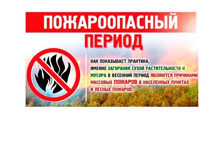 Пожарной безопасности особое внимание!