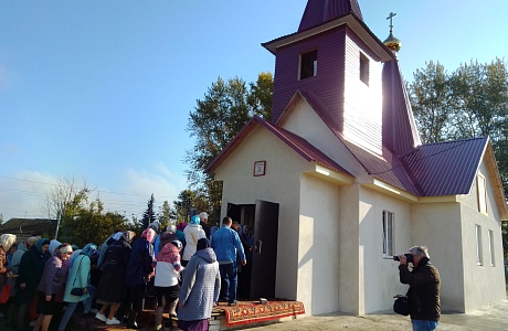 Открытие церкви