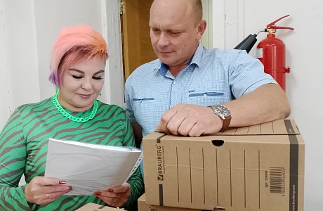 Прием документов от организаций - источников комплектования  архивного отдела администрации Бессоновского района Пензенской области.
