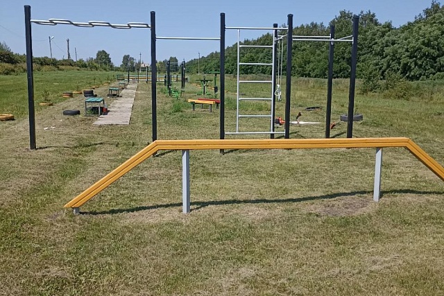 Работы по благоустройству Бессонвского района