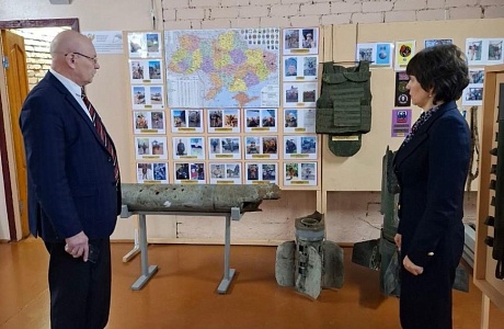 Глава Бессоновского района Наталья Шалдаева посетила МБОУ СОШ им. И.А.Никулина с.Степановка