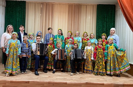 Отчетный концерт филиала детской школы искусств в селе Полеологово «Парад талантов»