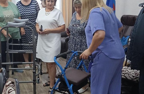 В школе ухода прошло очередное занятие. В школе ухода прошло очередное занятие.
