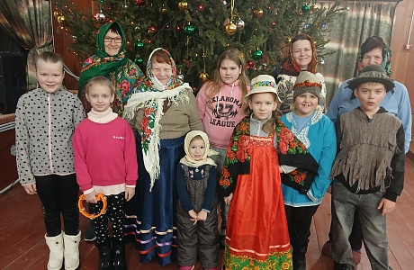 Рождественские колядки в учреждениях культуры