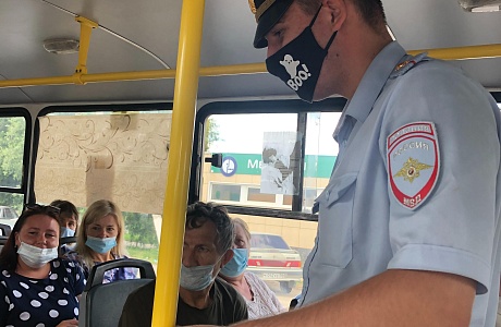 В населенном пункте Бессоновка проведен очередной рейд в пассажирском транспорте по соблюдению «масочного режима» В населенном пункте Бессоновка проведен очередной рейд в пассажирском транспорте по соблюдению «масочного режима»