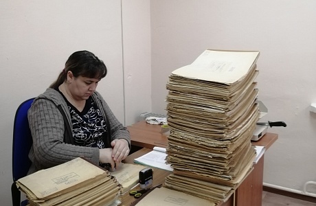 РАБОТА АРХИВНОГО ОТДЕЛА АДМИНИСТРАЦИИ