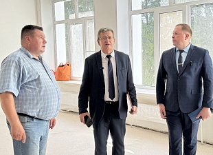 В Бессоновском районе  завершается капитальный ремонт школы имени А.М. Кижеватова