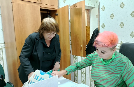 Прием документов от организаций - источников комплектования  архивного отдела администрации Бессоновского района Пензенской области.