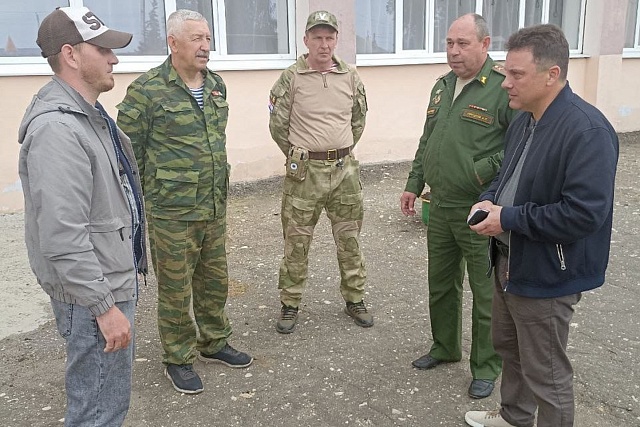 Встреча с жителями села Вазерки
