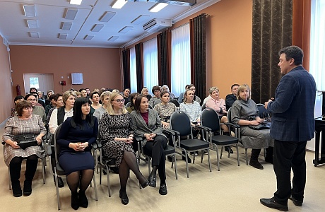 Глава Бессоновского района Александр Воронков с рабочим визитом посетил МБОУ СОШ с. Чемодановка