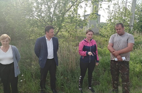 Встреча с населением 