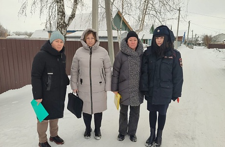 Внеплановый выезд по неблагополучным семьям