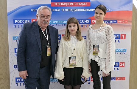 Обучающиеся средней школы с. Бессоновка - призеры регионального патриотического медиафорума «Непобедимые»