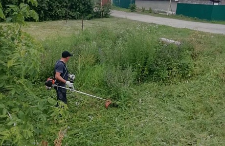 Благоустройство Бессоновского района продолжается
